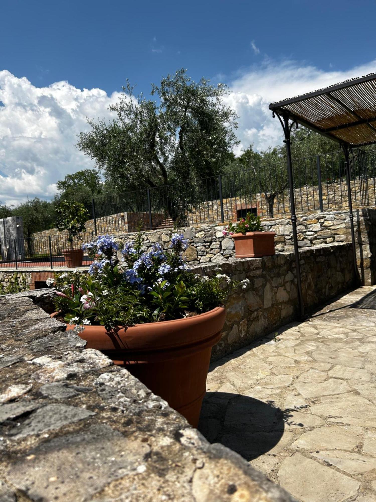 ガイオーレ・イン・キアンティ Borgo A Monti Di Sottoヴィラ エクステリア 写真